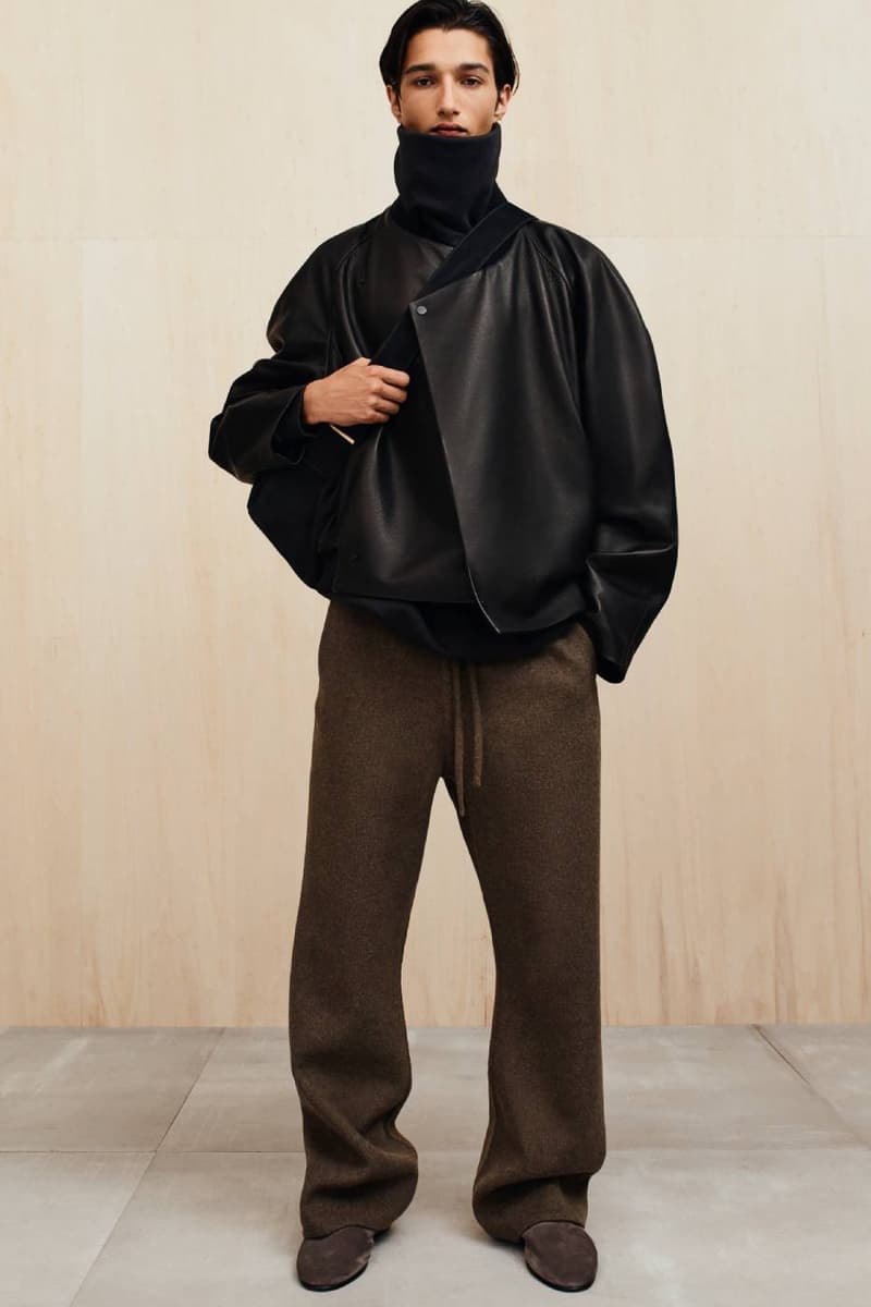 Fear of God Presents Collection Nine of Menswear Jerry Lorenzo suiting tailoring muted color tones black beige tan baseball apparel