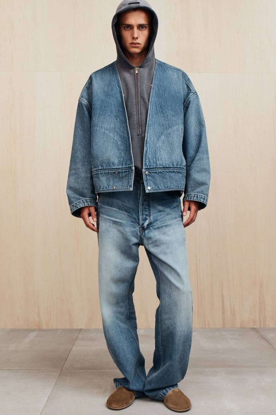 Fear of God Presents Collection Nine of Menswear Jerry Lorenzo suiting tailoring muted color tones black beige tan baseball apparel