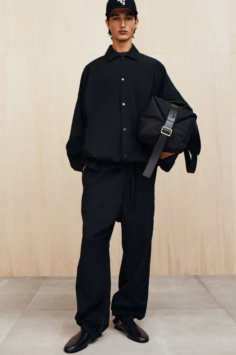 Fear of God Presents Collection Nine of Menswear Jerry Lorenzo suiting tailoring muted color tones black beige tan baseball apparel