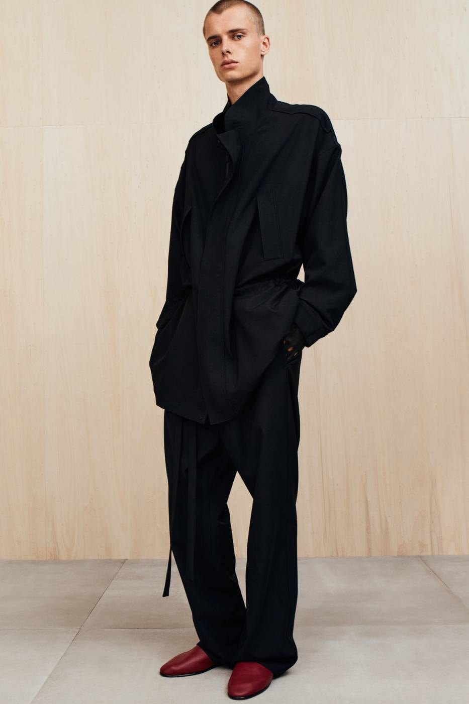 Fear of God Presents Collection Nine of Menswear Jerry Lorenzo suiting tailoring muted color tones black beige tan baseball apparel
