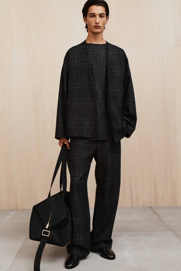 Fear of God Presents Collection Nine of Menswear Jerry Lorenzo suiting tailoring muted color tones black beige tan baseball apparel