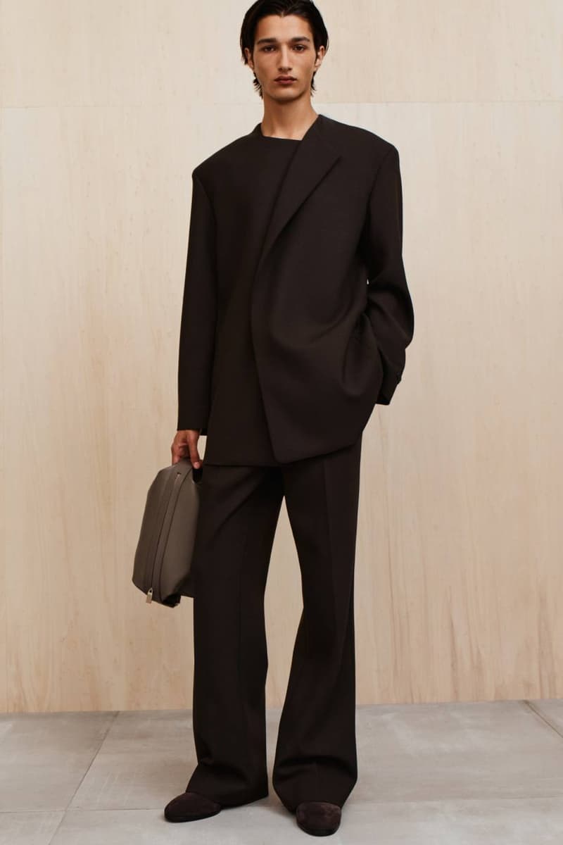 Fear of God Presents Collection Nine of Menswear Jerry Lorenzo suiting tailoring muted color tones black beige tan baseball apparel