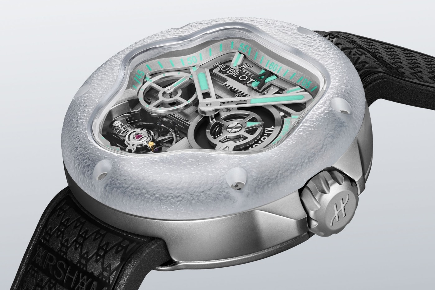 Hublot MP-17 Meca-10 Arsham Splash Titanium Sapphire Release Info Daniel Arsham