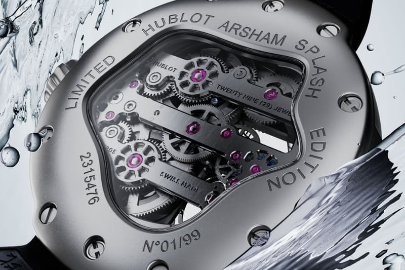 Hublot MP-17 Meca-10 Arsham Splash Titanium Sapphire Release Info Daniel Arsham