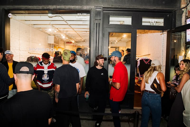 hypegolf clubhouse new york city soho hypebeast golf store pop up recap