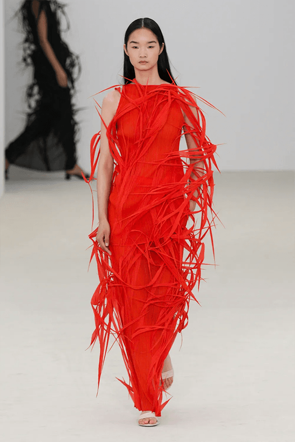 Issey Miyake Spring Summer 2026 Paris Fashion Week womenswear runway show