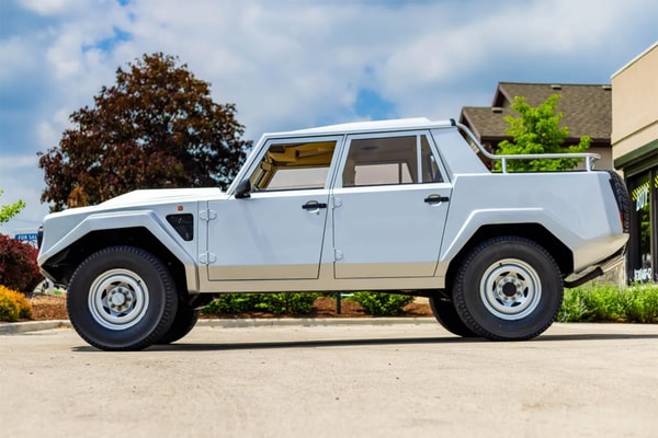 Ultra-Rare Lamborghini LM002 “Rambo Lambo” Fetches $400,000 USD at Auction bring a trailer steel limited 301 1987