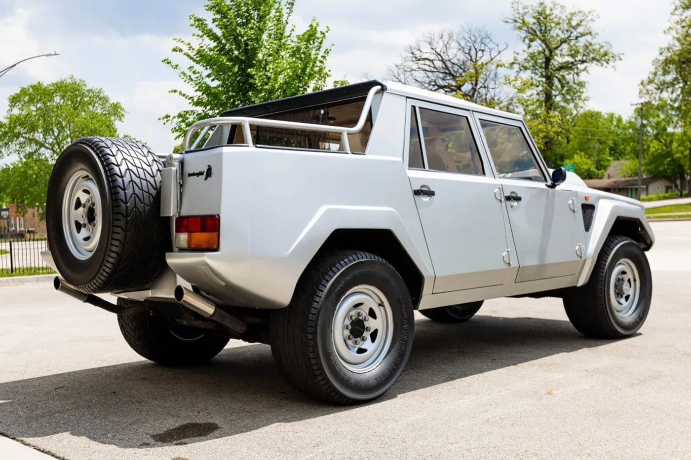 Ultra-Rare Lamborghini LM002 “Rambo Lambo” Fetches $400,000 USD at Auction bring a trailer steel limited 301 1987