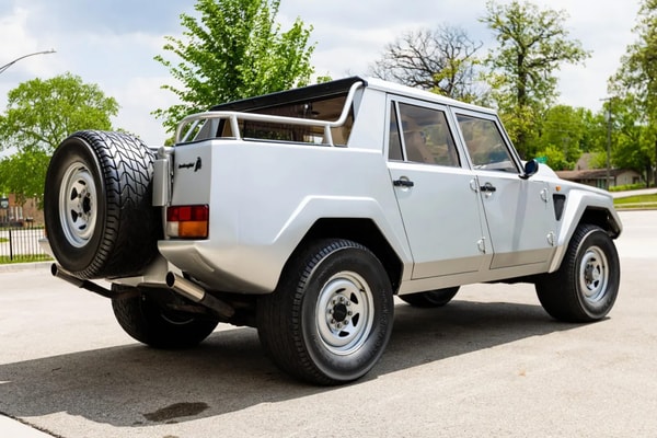 Ultra-Rare Lamborghini LM002 “Rambo Lambo” Fetches $400,000 USD at Auction bring a trailer steel limited 301 1987