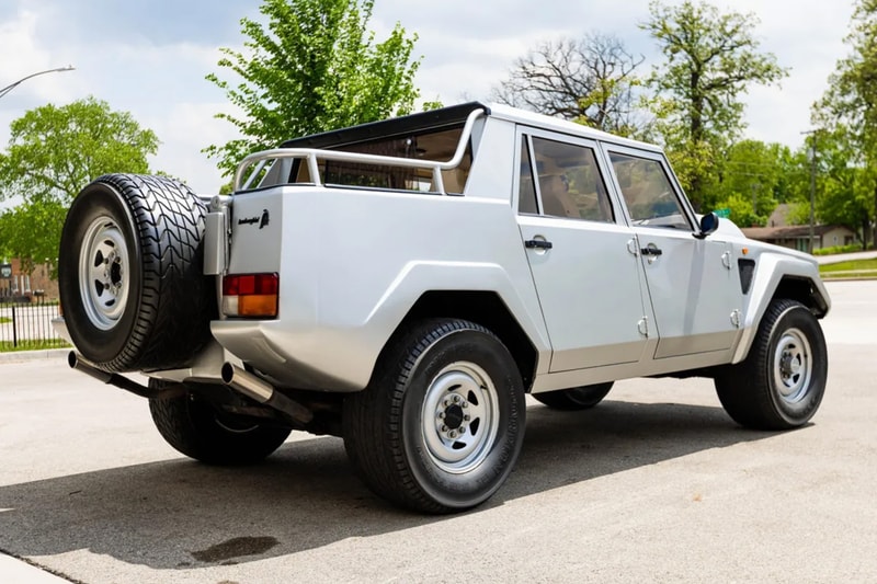 Ultra-Rare Lamborghini LM002 “Rambo Lambo” Fetches $400,000 USD at Auction bring a trailer steel limited 301 1987