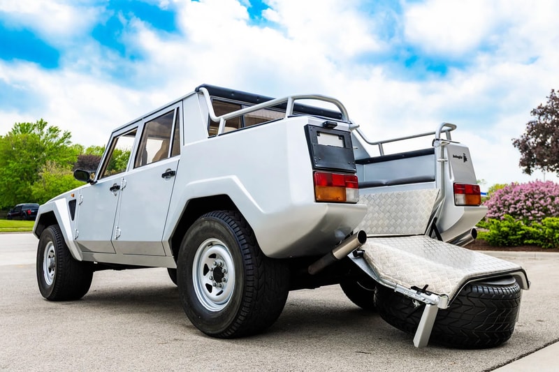 Ultra-Rare Lamborghini LM002 “Rambo Lambo” Fetches $400,000 USD at Auction bring a trailer steel limited 301 1987