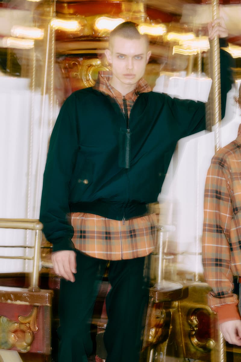 N.HOOLYWOOD COMPILE x Baracuta Channel British Heritage in Debut Collab first ever fall winter 