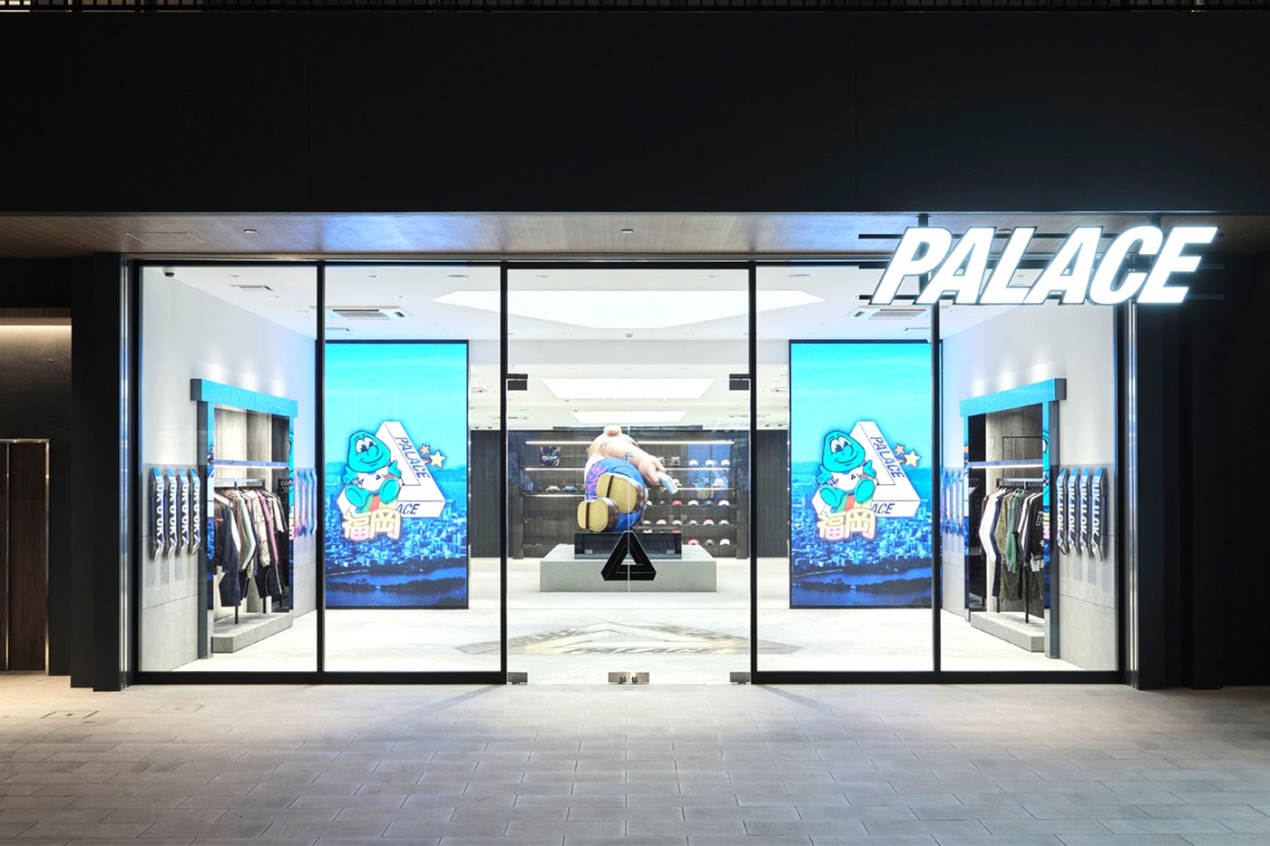 Palace skateboards Fukuoka Flagship Opening Info