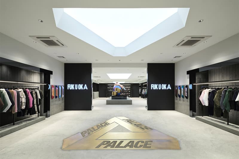 Palace skateboards Fukuoka Flagship Opening Info
