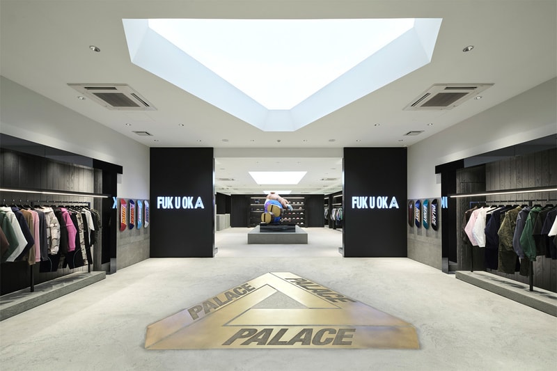 Palace skateboards Fukuoka Flagship Opening Info