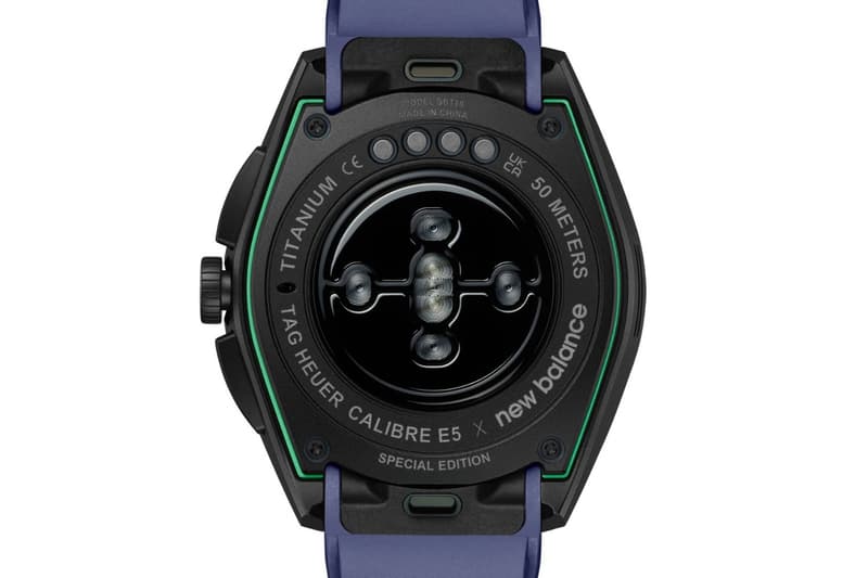 TAG Heuer x New Balance Connected Calibre E5 FuelCell SC Elite v5 Collaboration Release Info