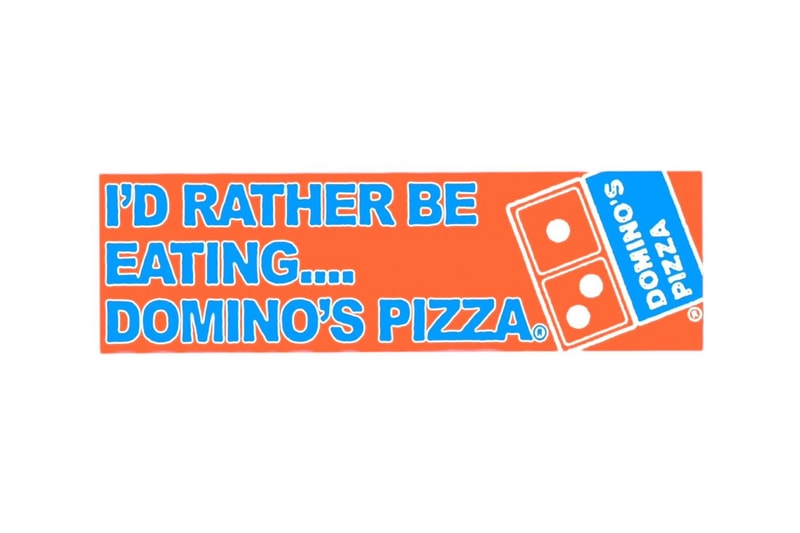 unified goods dominos pizza 40th anniversary collaboration collection release info