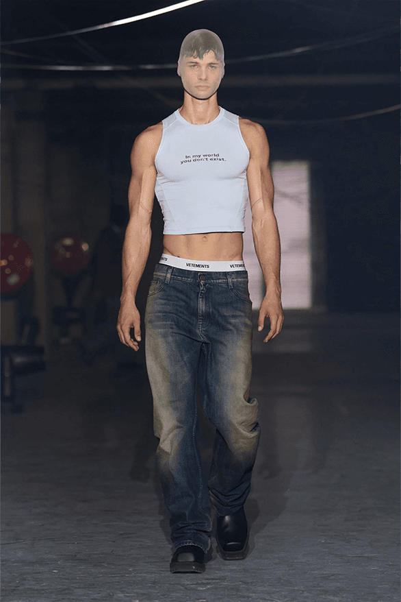 VETEMENTS Spring Summer 2026 Paris Fashion Week menswear womenswear runway show Guram Gvasalia