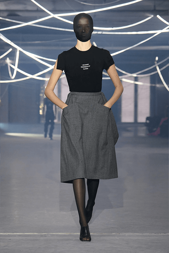 VETEMENTS Spring Summer 2026 Paris Fashion Week menswear womenswear runway show Guram Gvasalia