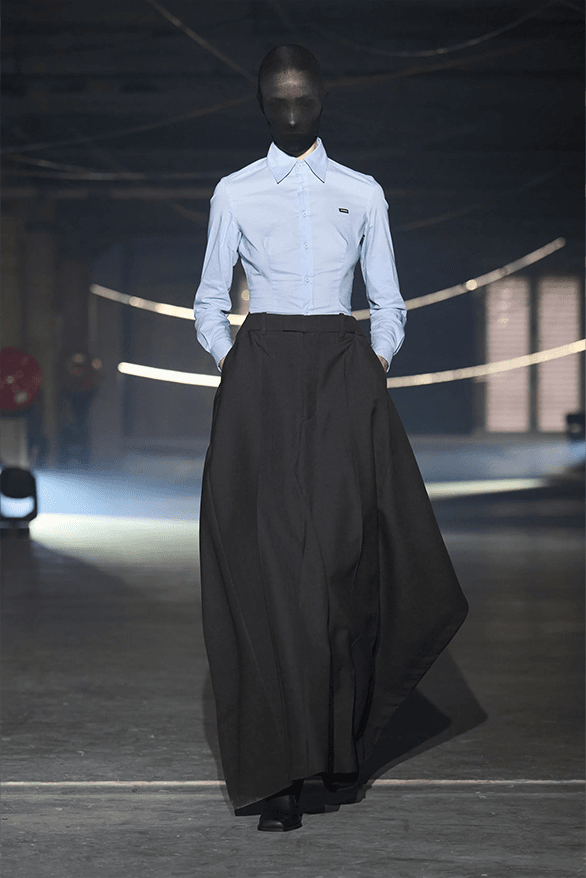 VETEMENTS Spring Summer 2026 Paris Fashion Week menswear womenswear runway show Guram Gvasalia