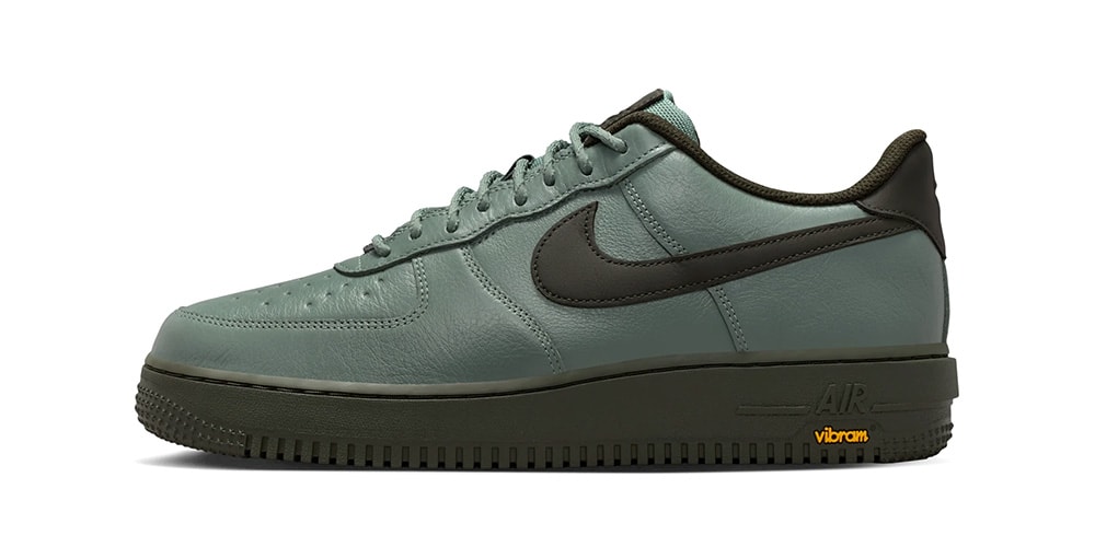 Official Look at the Vibram x Nike Air Force 1 Low “Clay Green”