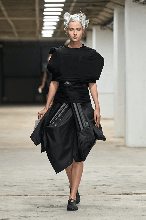 Junya Watanabe Spring Summer 2026 Paris Fashion Week womenswear runway show Stüssy collaboration