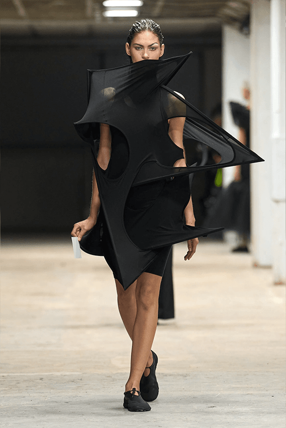 Junya Watanabe Spring Summer 2026 Paris Fashion Week womenswear runway show Stüssy collaboration