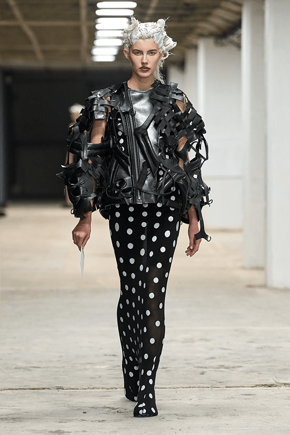 Junya Watanabe Spring Summer 2026 Paris Fashion Week womenswear runway show Stüssy collaboration