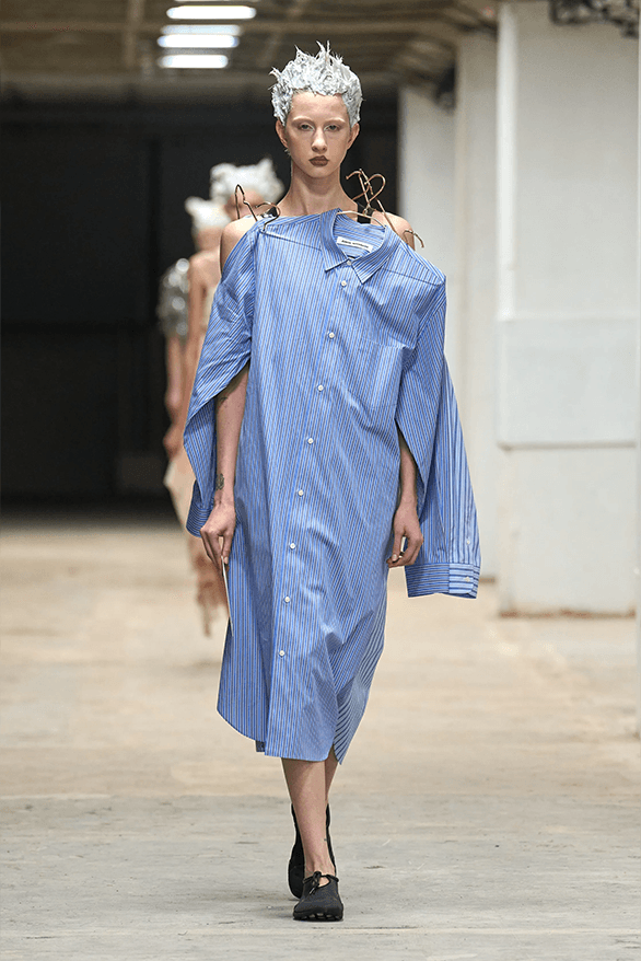 Junya Watanabe Spring Summer 2026 Paris Fashion Week womenswear runway show Stüssy collaboration