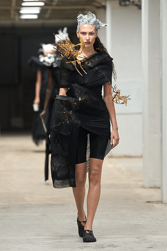 Junya Watanabe Spring Summer 2026 Paris Fashion Week womenswear runway show Stüssy collaboration