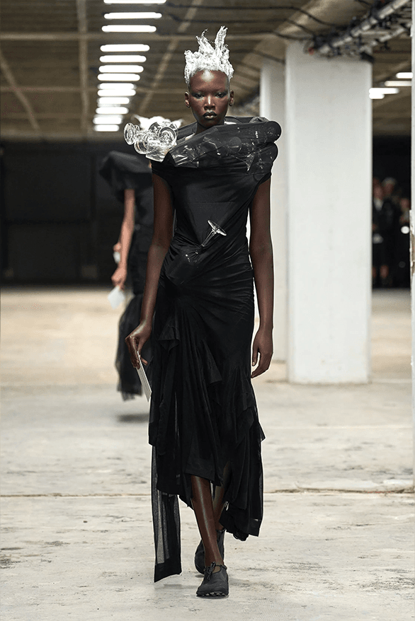 Junya Watanabe Spring Summer 2026 Paris Fashion Week womenswear runway show Stüssy collaboration