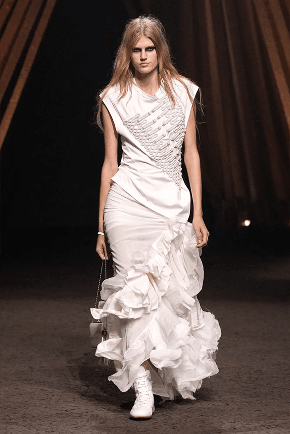 Alexander McQueen Spring Summer 2026 paris fashion week womenswear runway Seán McGirr