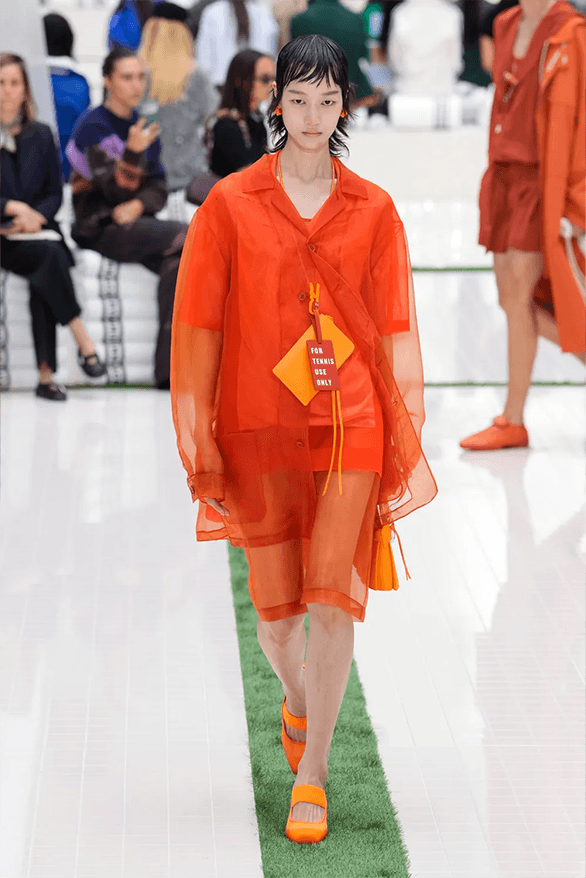 Lacoste Spring Summer 2026 Paris Fashion week Pelagia Kolotouros menswear womenswear runway show
