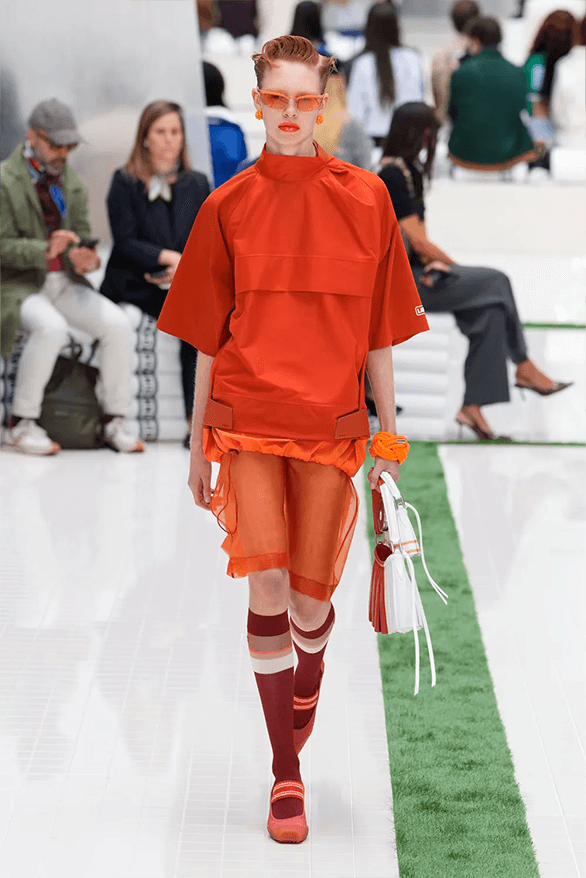 Lacoste Spring Summer 2026 Paris Fashion week Pelagia Kolotouros menswear womenswear runway show