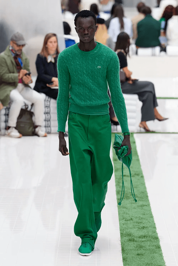 Lacoste Spring Summer 2026 Paris Fashion week Pelagia Kolotouros menswear womenswear runway show