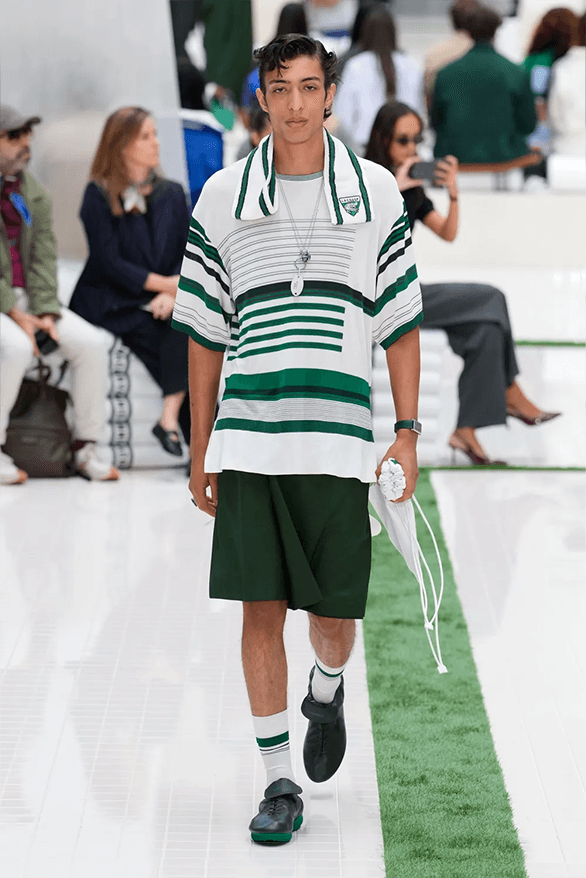 Lacoste Spring Summer 2026 Paris Fashion week Pelagia Kolotouros menswear womenswear runway show