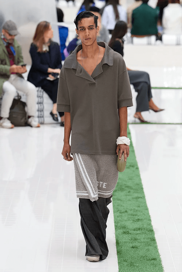 Lacoste Spring Summer 2026 Paris Fashion week Pelagia Kolotouros menswear womenswear runway show