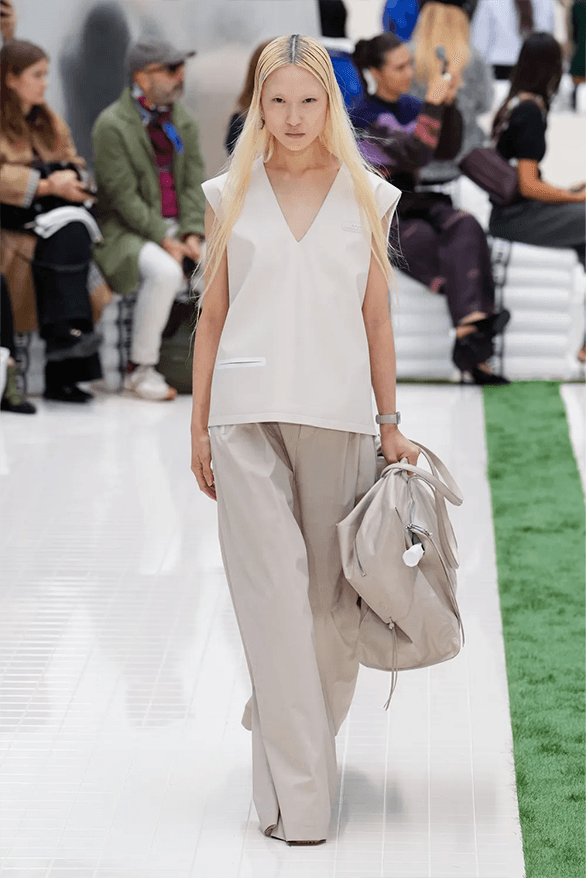 Lacoste Spring Summer 2026 Paris Fashion week Pelagia Kolotouros menswear womenswear runway show
