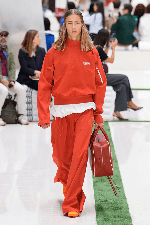 Lacoste Spring Summer 2026 Paris Fashion week Pelagia Kolotouros menswear womenswear runway show