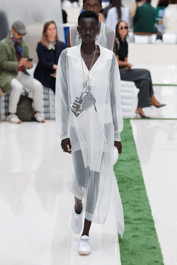 Lacoste Spring Summer 2026 Paris Fashion week Pelagia Kolotouros menswear womenswear runway show