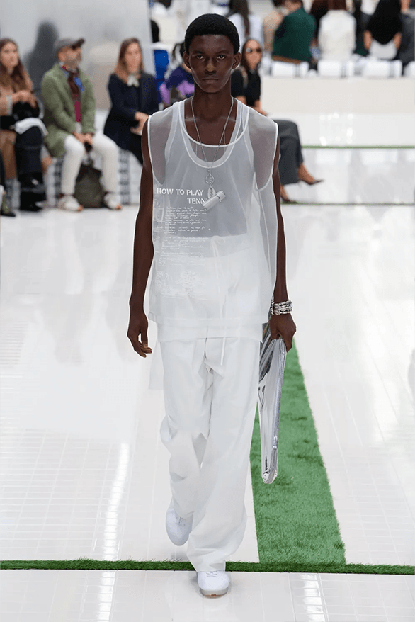 Lacoste Spring Summer 2026 Paris Fashion week Pelagia Kolotouros menswear womenswear runway show