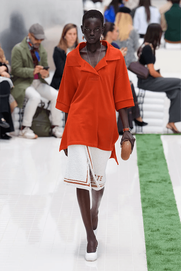 Lacoste Spring Summer 2026 Paris Fashion week Pelagia Kolotouros menswear womenswear runway show