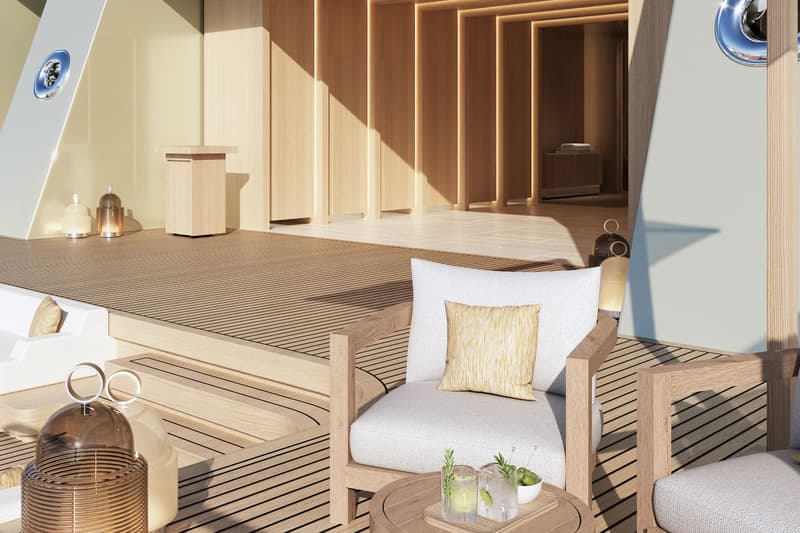 Aman’s Floating Sanctuary “Amangati” Sets Sail in Spring 2027 47 private suits yacht aman at sea boat luxury living mediterranean greek isles