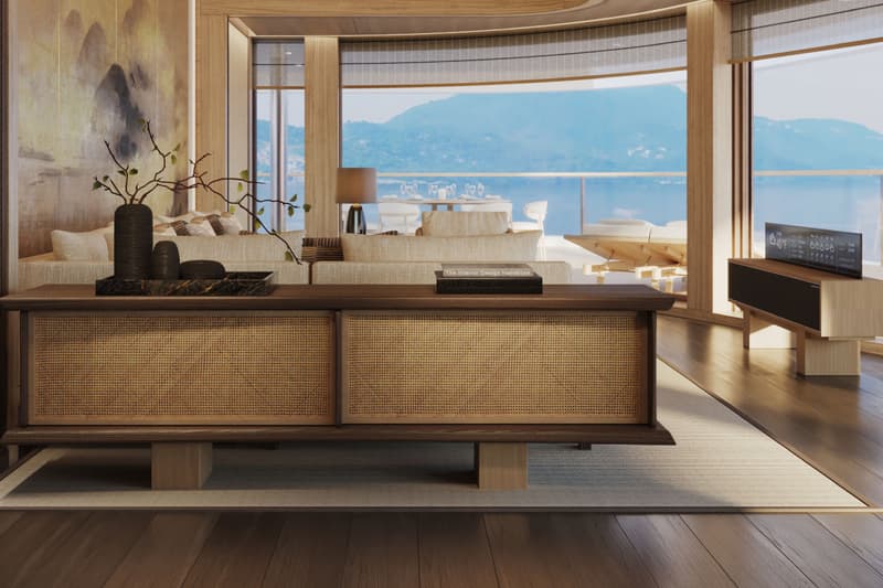 Aman’s Floating Sanctuary “Amangati” Sets Sail in Spring 2027 47 private suits yacht aman at sea boat luxury living mediterranean greek isles