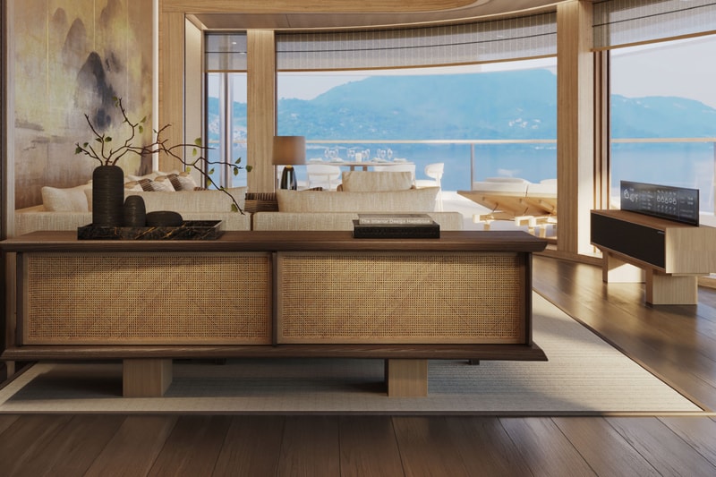 Aman’s Floating Sanctuary “Amangati” Sets Sail in Spring 2027 47 private suits yacht aman at sea boat luxury living mediterranean greek isles
