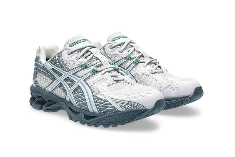 Official Look at the ASICS GEL-NIMBUS 10.1 GORE-TEX "White/Fjord Grey" 1203A760-100