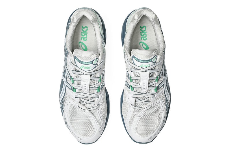 Official Look at the ASICS GEL-NIMBUS 10.1 GORE-TEX "White/Fjord Grey" 1203A760-100
