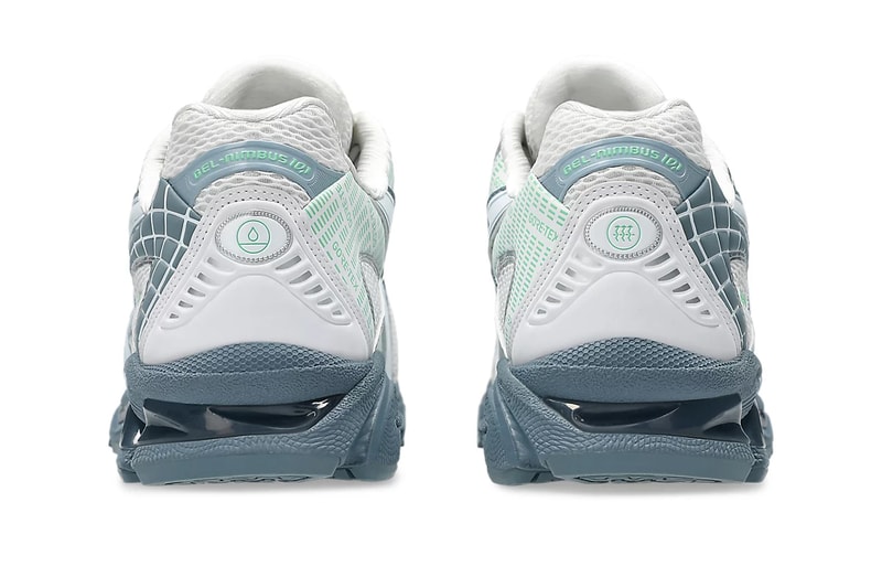 Official Look at the ASICS GEL-NIMBUS 10.1 GORE-TEX "White/Fjord Grey" 1203A760-100