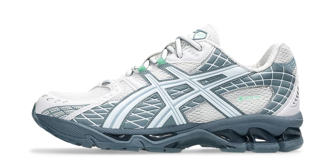 Official Look at the ASICS GEL-NIMBUS 10.1 GORE-TEX "White/Fjord Grey"