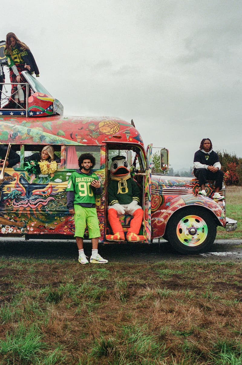 Grateful Dead x University of Oregon x Nike Air Max 90 "Grateful Ducks" IM2511-100 Sail/Yellow Strike-Green Shock